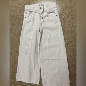 Zara Kids White Jeans